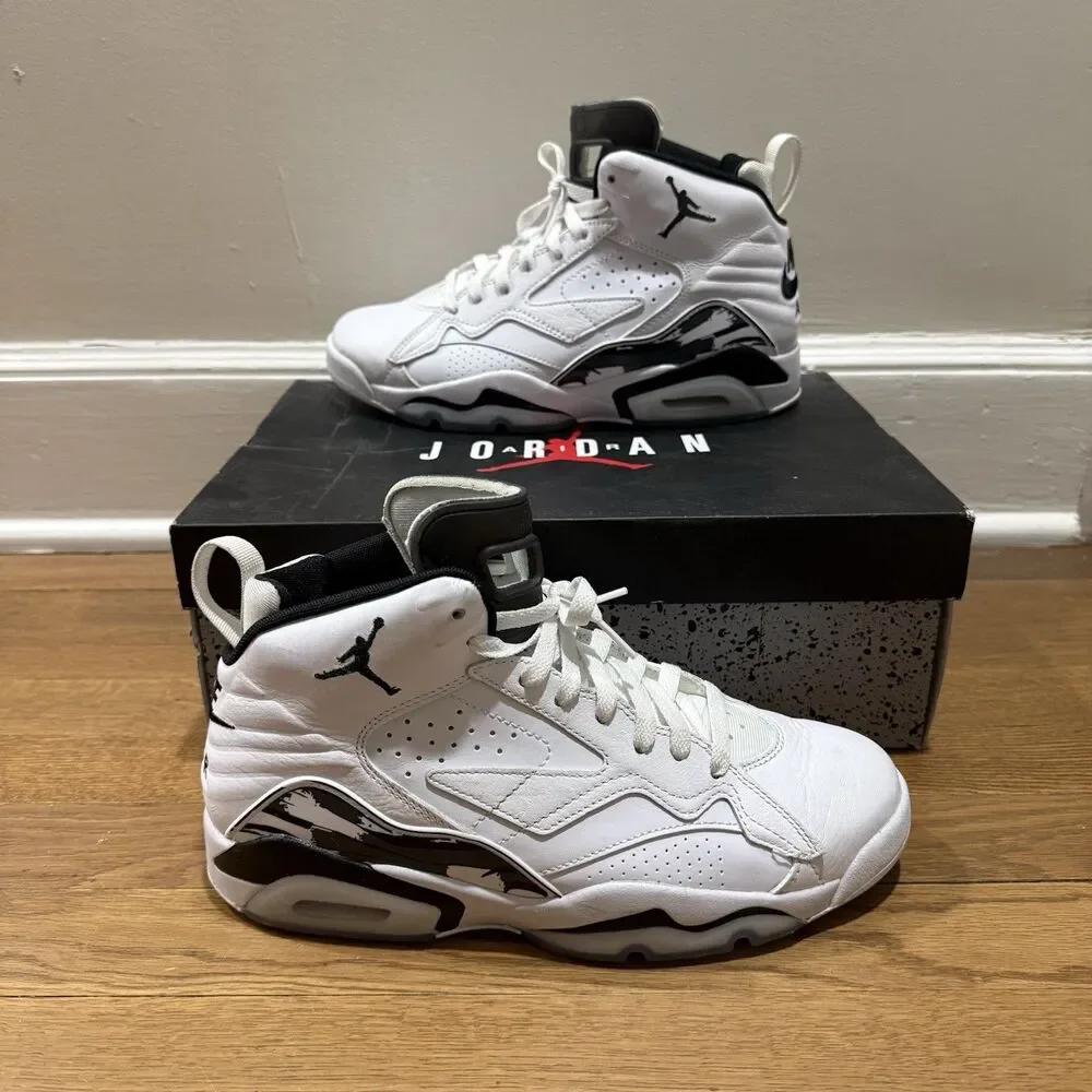 Nike Air Jordan Jumpman MVP White/Black-Off Noir Retro Men Size 9 DZ4475-100